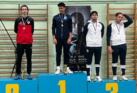 Rubin Mattia aranyremmel kezdte a versenyvadot