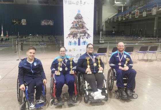 Kerekesszkes viadalok a BOK csarnokban 